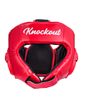 Knockout Competition Headguard red