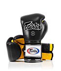 Boxing gloves Fairtex Heavy Hitter`s Mexican style yellow