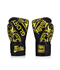 Boxing gloves Fairtex x Glory Limited edition black, yellow