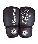 Knockout Legacy boxing gloves matt black, white