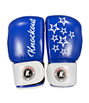 Knockout Legacy boxing gloves blue, white