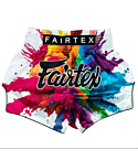 Fairtex Muay Thai Shorts White Funky Soul