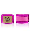 Боксерские бинты Fairtex Elastic 4.5m розовые