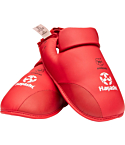 Защита для ног каратэ Hayashi WKF красная