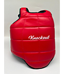Knockout Training Chest guard Deluxe Reversible blue, red