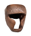 Knockout Шлем Viking Кожа коричневый