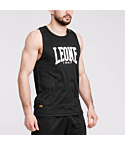 Leone 1947 Майка Boxing Flag черная