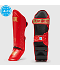 Leone 1947 Shinguards DNA 2 WAKO Approved red