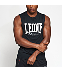 Футболка Leone 1947 Logo Sleeveless черная