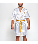 Boxing gown Leone 1947 Premium white