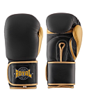 Боксерские перчатки Royal Champion Кожа черные, золотые