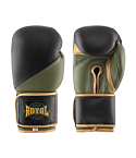 Боксерские перчатки Royal Champion Кожа черные, хаки