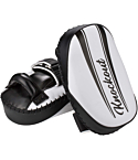 Curved Kicking Pads Knockout start white pair