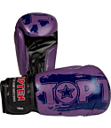 Боксерские перчатки Top Ten Power Ink фиолетовые