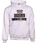 Hoodie Top Ten Boxing white