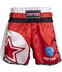 Shorts Top Ten WAKO Star Kickboxing red