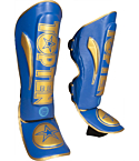 Shin- and Instep Guard Top Ten WAKO Star Light blue, gold