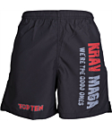 Shorts TOP TEN "Krav Maga" black