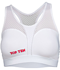 Top Ten Sports Bra Cool Guard white