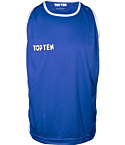 Tank top TOP TEN "Mesh side" blue
