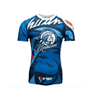 Rashguard Top Ten Mohicans blue