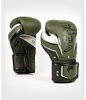 Boxing gloves Venum Elite Evo khaki, silver