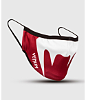 Face mask Venum burgundy, white