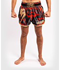 Shorts Venum Giant Camo Muay Thai red, gold