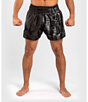 Шорты Venum Logos Muay Thai черные, черные