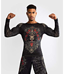 Venum Рашгард длинный рукав Santa Muerte 5.0 Men’s Deep черный, золотой