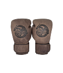 Knockout Legend with Viking  Боксерские перчатки Кожа черные