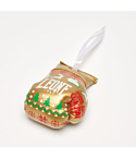 Xmas Tree decoration glove Leone 1947 gold