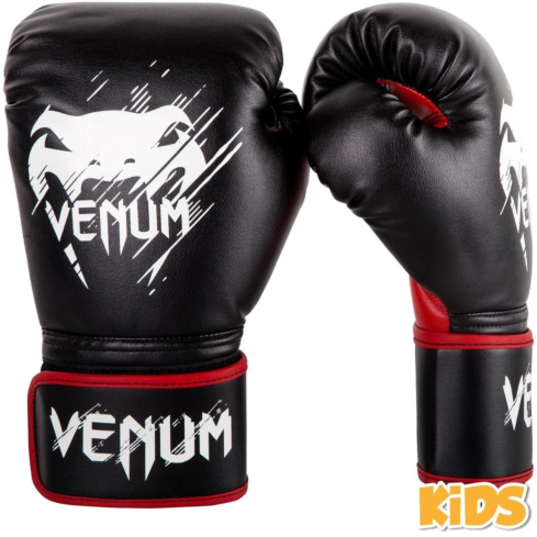 Boxing gloves Venum Contender Kids black, red