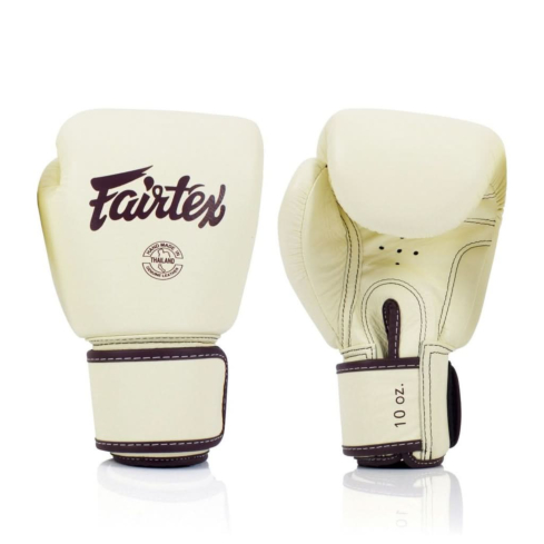 Fairtex Боксерские перчатки Real Leather хаки