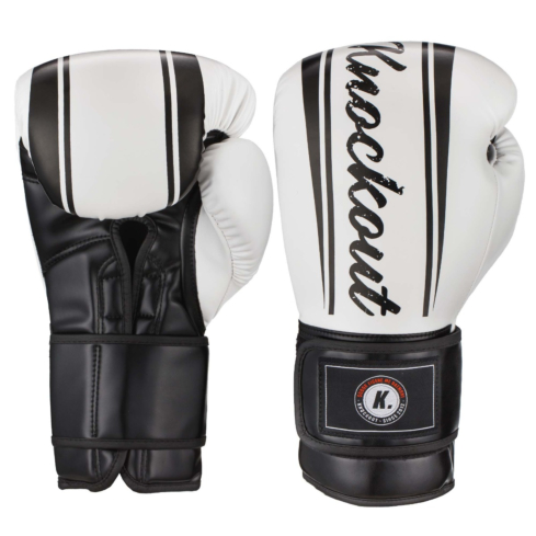 Knockout Drago Боксерские перчатки белые, черные