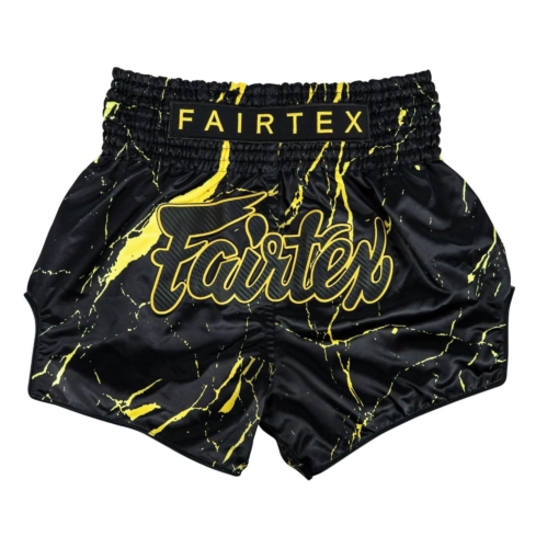 Fairtex Muay Thai Shorts Black Marble