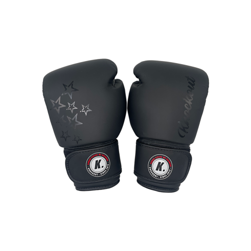 Knockout Muay Thai Traditional Боксерские перчатки черные