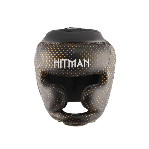 Hitman Headguard Elite Leather black, gold