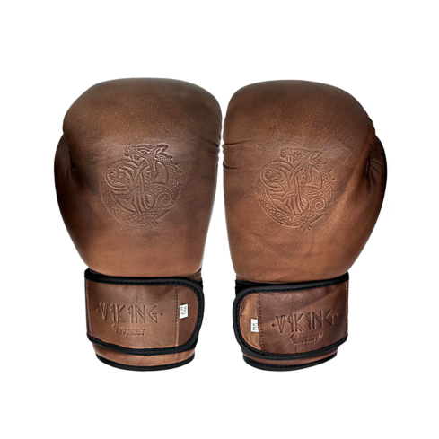 Knockout Boxing gloves Viking Leather brown