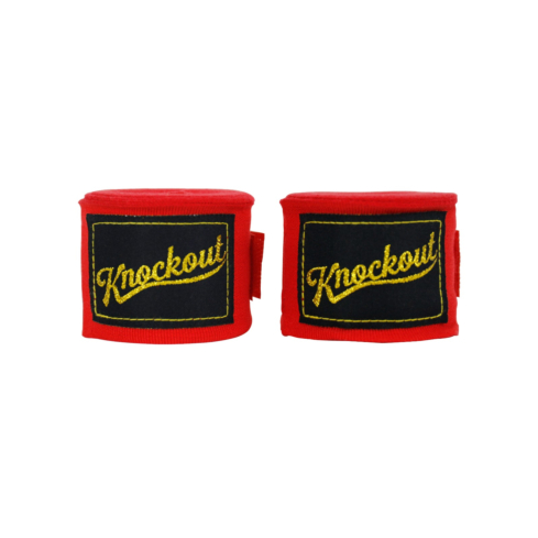 Knockout 2.0 Handwraps Elastic red