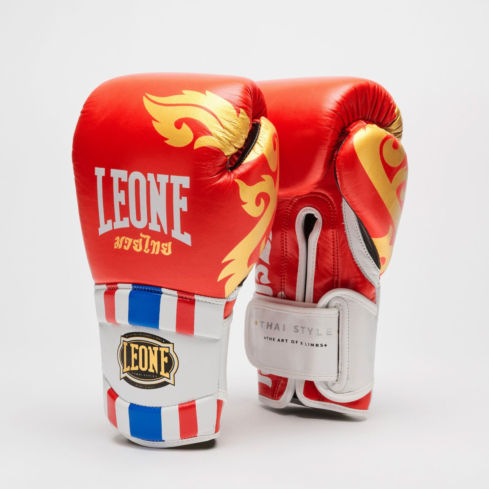 Leone 1947 Boxing gloves Thai Style red