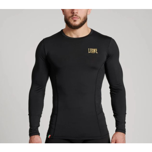 Leone 1947 Rashguard Long sleeves DNA black