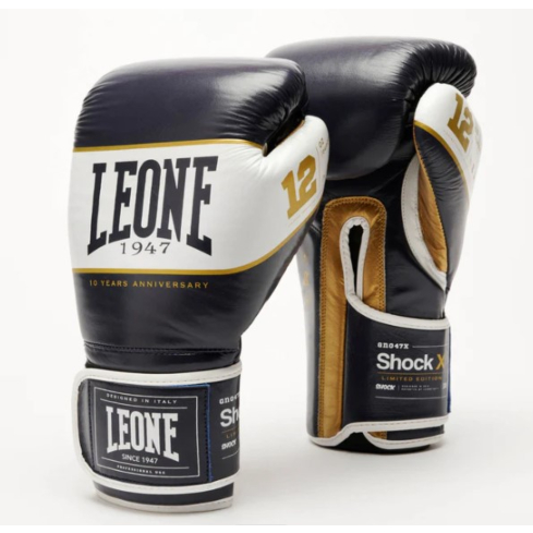 Leone 1947 Боксерские перчатки Shock X синие