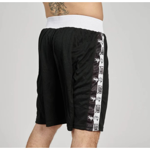 Leone 1947 Boxing shorts Iconic black