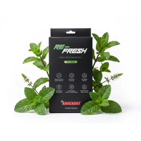Knockout Re-Fresh deodorizing bags 2pcs Mint scent