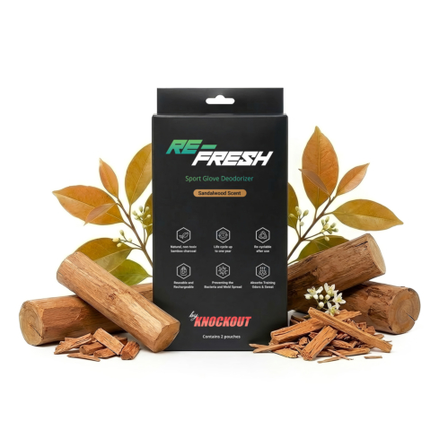 Knockout Re-Fresh deodorizing bags 2pcs Sandalwood scent