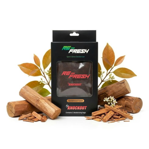 Knockout Re-Fresh deodorizing bags 2pcs Sandalwood scent