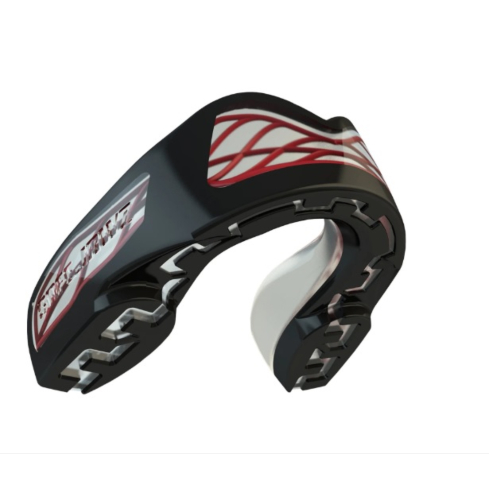 Safejawz Mouthguard Nitro Series Adult black, red