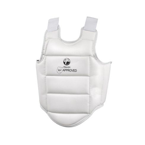 Tokaido Vest Karate Junior WKF Approved, white