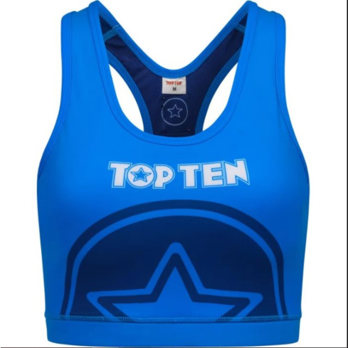 Top Ten Sports Bra WAKO blue